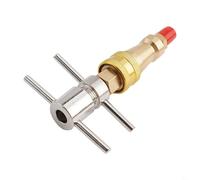 Rondelle en laiton à connexion rapide pour réfrigérateur - Outil de nettoyeur haute pression FNPT de 10,2 cm, compatible avec les systèmes de réfrigération et les applications de couplage rapide