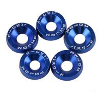 Rondelle Étanche pour m6 10pcs pour Garde-Boue Auto Rondelle(blue)