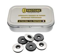 Rondelle Etancheite Toiture 5,5mm x 16mm : Boite 50pcs Inox | Rondelle Neoprene pour Vis Autoforeuse Metal Tole Ondulée | Rondelle D'Étanchéité Acier A2 avec Joint Caoutchouc Epdm | PROTORX