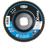 Rondelle éventail TYROLIT DxH 125x22,23 X-LOCK pour acier et inox Art. 34428511 x10 morceau