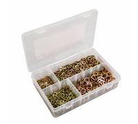 Rondelle fendue diam 5 - 6 - 8 - 10mm (assortiment) (boite de 1200 pieces)