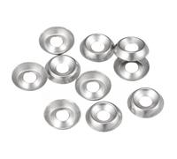 Rondelle fraisée SOURCING MAP 50pcs Tête Fraisée 11mm x 4mm x 2,3mm Inox 304 Rondelle Cuvette Tasse pour Boulon Vis