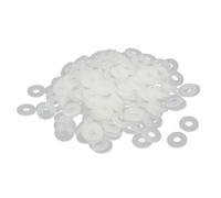 Rondelle isolante - SOURCING MAP - M4 - Nylon - Blanc - 200 pièces