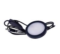 Rondelle lumineuse LED - Lampe d'armoire en aluminium rechargeable par USB, lampe de chevet compacte pour les, la famille, les amis | Éclairage de nouveauté moderne pour chambre à coucher, bur