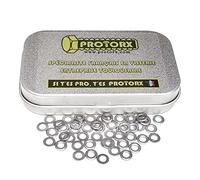 Rondelle Metal Inox M3 : (Diam.int = 3,2mm x Diam.ext = 6mm) Boite 50pcs Étroite Plate Type "Z" en Acier Inoxydable A2 | Anti-Corrosion Usage Exterieur-Interieur | Bricolage Réparation Visserie