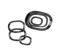 Rondelle Ondulée En Acier À Ressort, 10 À 40 Pièces, M3 M4 M5 M6 M8 M10 M12 M14 M16-M118 65Mn, Entretoise De Roulement Multi-élastique(14x17x0.3,10pcs)