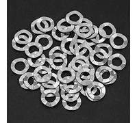 Rondelle Ondulée En Acier Inoxydable Rondelle Ondulée Joint Rondelle Ressort Outils De Verrouillage(style: M6 (50PCS))