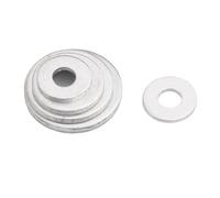 Rondelle Plate 10 à 50 rondelles plates en aluminium, joints d'étanchéité, joint d'huile, M15, M16, M17, M18, M20, M21, épaisseur 1, 1,5, 2, 3 mm(M18x26x1mm,50Pcs)
