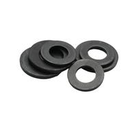 Rondelle plate circulaire en acier inoxydable 304 noir M2 M2.5 M3 M4 M5 M6 M8 M10 M12 M14 M16 M18 M20 M22 M24 M27 M30(M5x10x1 (50pcs))