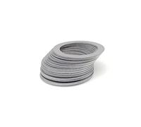 Rondelle plate de 0,2 mm d'épaisseur 304 en acier inoxydable,20x35x0.2 (10Pcs)