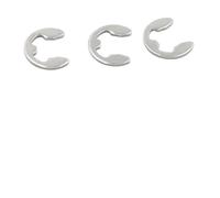 Rondelle plate en acier inoxydable 304, Kit d'assortiment de bagues retenue circlips en acier inoxydable, Clip E 1.2 à 12mm, 60 400 pièces(Set a - 200pcs)