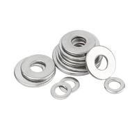 Rondelle plate en acier inoxydable 304, M1.6 M2 .5 M3 M4 M5 M6 M8 M10 M12 M14-M22, joint métallique, joint d'étanchéité Meson, rondelles simples, cale d'espacement(M5x25x1.5 x5pcs)