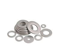 Rondelle plate en acier inoxydable 304, M2 M2.5 M3 M4 M5 M6 M8 M10 - M20, for boulon à vis, joint uni, épaisseur du métal plat 0.5 0.8 1mm(M12x18xThick -10pcs,Thick 1mm)