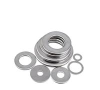 Rondelle plate en acier inoxydable de type O M1,6/2 / 2,5/3 / 4/5 / 6/8 / 10/12 / 14/16 / 18/20 / 22/24 / 27/30 / 33/36(M10x50x4mm x1Pcs)