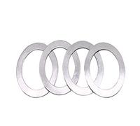 Rondelle plate en acier inoxydable M6 M7 M8, joint ultra-fin, épaisseur de cale Ultra-fine 0.1mm 0.2mm 0.3mm 0.5mm 1mm 50 pièces/lot(6x9Thickness1mm)