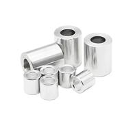 Rondelle plate en alliage d'aluminium M2 M3 M4 M5 M6 M8, manchon CNC, joint de bague, entretoise non filetée for pièce de modèle RC(D7xM4 (10pcs),L 3mm)