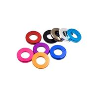Rondelle plate en aluminium coloré M2-M10, 10 à 20 pièces/lot