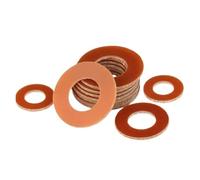 Rondelle plate en bakélite, joint d'isolation, coussinet en résine époxy, joint en bakélite M2 M2.5 M3 M4 M5 M6 M8 M10(2.5x5x1mm(500pcs))