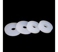 Rondelle plate en caoutchouc de silicone, Joints toriques en silicone blanc 10cps, épaisseur 3 mm, joints plats en caoutchouc de silicone(35x45x3mm)