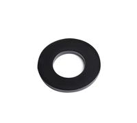 Rondelle plate en plastique et Nylon blanc/noir, entretoise de plan M2 .5 M3 M4 M5 M6 M8 M10 M12 ~ M24, bague d'étanchéité d'isolation for vis 0. 3mm