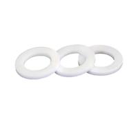 Rondelle plate en PTFE, diamètre intérieur 2-12, entretoise résistante aux hautes températures pour l'étanchéité des joints de tuyauterie,IDxODxCS,2 x 4 x 0,5 mm - 200 pièces