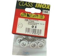 Rondelle - plate étroite - inox - A4 - D: 10 mm