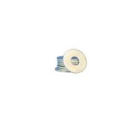 Rondelle plate extra large Ø10 mm Zinguée grise Ø35 mm (lot 7)
