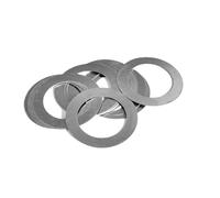 Rondelle Plate Joint de cale de réglage en acier inoxydable 304, rondelle plate ultra fine, 0,1/0,2/0,3/0,5/1 mm, M2 M3 M4 M5 M6 M7 M8 M9 M10 M12 -M40 DIN988(M16x20 20pcs,0.5mm thickness)