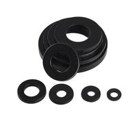 Rondelle plate, Lot de 500 joints d'étanchéité for vis, rondelles plates en nylon M2, M2,5, M3, épaisseur 1 mm(M2x5x1)