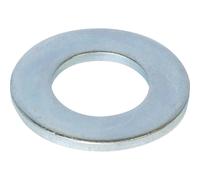 Rondelle plate moyenne M zinguée 14mm NFE 25513 - boîte de 200 - KLIPPER - 26611.200