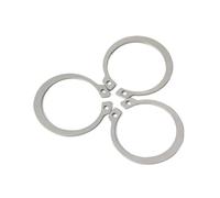 Rondelle plate, rondelles, Rondelles 1/2/3/5/10/20/30/50 pièces argentées en acier inoxydable Clip de retenue Anneau élastique Circlip externe type C for arbre roulement fixation M3 à M120(M10-20pcs)