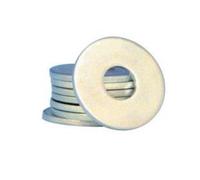 Rondelle - plate très large - acier zingué - D: 5 mm