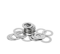 Rondelle plate Ultra fine en acier inoxydable 304, M3 M4 M5 M6 M8 M10 M12 M14, joint uni de cale de réglage, 0.1mm 0.2mm 0.3mm, 20 pièces/lot (Color : Thickness 0.1mm, Size : M14x20)