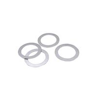 Rondelle plate Ultra fine en acier inoxydable M7 M8 M9 M10 M12 M14, joint uni de réglage, 20 pièces(M8X14X0.2mm)