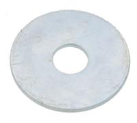 Rondelle plateextra large acier zingué blanc NFE 25513 18X55X3 BTE 50 - - AFBLLU18