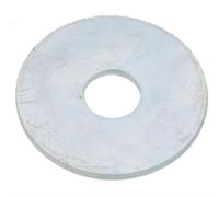 Rondelle plateextra large acier zingué blanc NFE 25513 8X30X15 BTE200 - - AFBLLU8