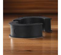 Rondelle réductrice en résine plastique pour support d'ordinateur de vélo Montage sur guidon de 31,8 mm réduit à 25,4 mm ou 22,2 mm (31,8 tours 22,2 mm)