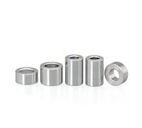 Rondelle, roulement, douille, Manchon de joint rondelle plate en alliage d'aluminium M3-M8, 5/10/ 20 pièces, sans Support fileté(L 20mm,D5x M2.5 (20pcs))