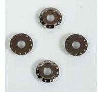 Rondelle Spacer Aluminium Drc T02 Anodisé Anthracite Pour Moto Cross Enduro Racing Gris