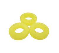 Rondelle tampon d'accouplement à anneau élastique for axe de colonne, axe de dossier, coussinet élastique d'amortisseur(Yellow,12x24x6mm10pcs)