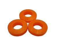 Rondelle tampon d'accouplement à anneau élastique for axe de colonne, axe de dossier, coussinet élastique d'amortisseur(Red,16x30x8mm10pcs)