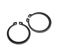 Rondelles à clip en C, Anneau de Retenue d'arbre, Circlip de Retenue de Roulement M3-m75 Circlips pour Arbre en Acier au Manganèse 65, M20 (10pcs), Taille unique