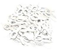 Rondelles à crochets Consommables en aluminium for Machine à souder par points, 100 pièces, for soudeur de panneaux