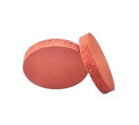 Rondelles à tête plate, 10 pièces de 12 à 80mm diamètre, coussinets ronds rouges en mousse Silicone absorbant les chocs, résistants aux hautes températures, épaisseur 5mm, 38x5mm