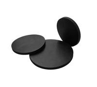 Rondelles, Amortisseurs ronds en caoutchouc noirs, tampons plats, diamètre 15-100mm, épaisseur 6mm, 22x6mm, 10 pièces(6x2mm(10pcs))