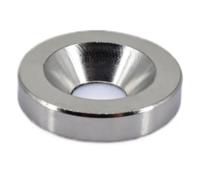 Rondelles coniques concaves M3-M10, 2 à 20 pièces, joint conique fraisé, tête plate, rondelle solide(FLAT M10x30x6 (2pcs))