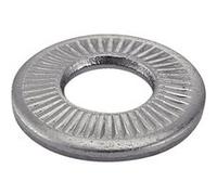 Rondelles contact moyenne type M Acton acier zingué blanc NFE 25511 Noir G