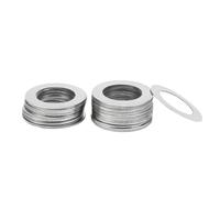 Rondelles de blocage, 20 pièces, joint réglage, épaisseur 0,2 mm, assortiment rondelles plates en acier inoxydable, M10 à M20(M10x16)