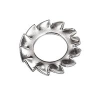 Rondelles de blocage à dents en étoile, Rondelle plate en acier inoxydable 304, joint denté externe, rondelle de blocage dentelée M2-M30(M14 (10Pcs))