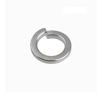 Rondelles de blocage à ressort en acier au carbone - Rondelles fendues zinguées/nickelées, norme GB93 (M2-M8)(Zinc Plated,M3.5(200pcs))